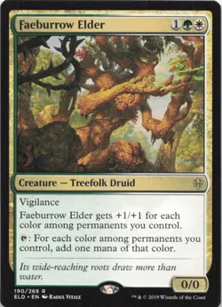 Faeburrow Elder R Throne of Eldraine 190 LP - Image 1