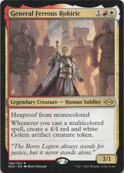 General Ferrous Rokiric R Modern Horizons 2 198 - MTG - Image 1