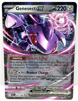 Genesect ex - Pokemon TCG Black Bolt Holo Double Rare Pokemon Card 067/086 - Image 1