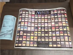 MAGIC THE GATHERING: Charity Fellowship Card Catalogue Poster - Set of 3, NEW - Image 1