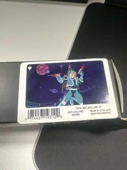 Magic the Gathering Unfinity Showcase Space Beleren Playmat UPI19310 - Image 3