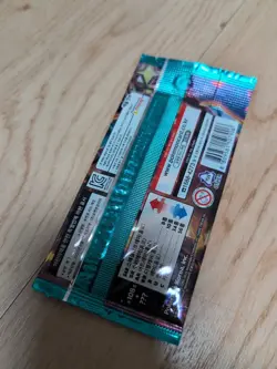 Pokemon Card Ruler of the Black Flame sv3 Factory SEALED Korean Booster Pack - Image 2
