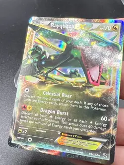 Pokemon Card Rayquaza EX 85/124 Dragons Exalted Ultra Rare NM ZB1 - Image 2