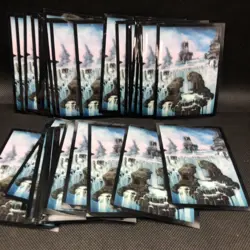 Mtg Magic The Gathering Card Sleeve 39 Cards Land Edition Ii Island - Image 1