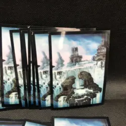 Mtg Magic The Gathering Card Sleeve 39 Cards Land Edition Ii Island - Image 3