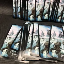 Mtg Magic The Gathering Card Sleeve 39 Cards Land Edition Ii Island - Image 5