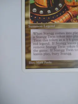 Mtg Magic The Gathering English Version Card Stangg - Image 5