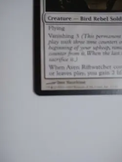 Mtg Magic The Gathering English Card 1 Point Aven Riftwatcher Lift Watcher - Image 4