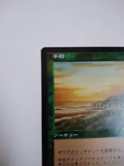 Mtg Magic The Gathering Japan Edition Card Peace - Image 2