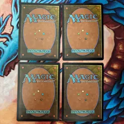 Mtg Magic The Gathering Foil Nemesis English Skyshroud Cutter Set Of 4 - Image 2