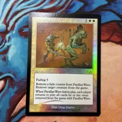 Mtg Magic The Gathering Foil Nemesis English Parallax Wave - Image 1