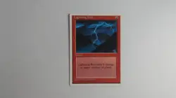 29 Scratches Magic The Gathering Mtg Lightning Bolt 4Ed - Image 1