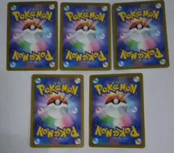 5 Cards Pikachu McDonald's Promo 2025 Pokemon Japanese Sprigatito Riolu Fuecoco - Image 2