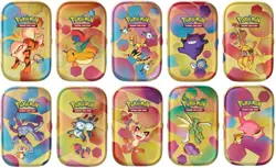 Pokemon TCG Scarlet & Violet 151 Mini Tin Display - UNSEALED (10 SEALED TINS) 820650863066 - Image 2