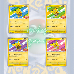 Pokemon Card Pikachu Batik Set Exclusive Indonesia Version SET 4 - Image 1