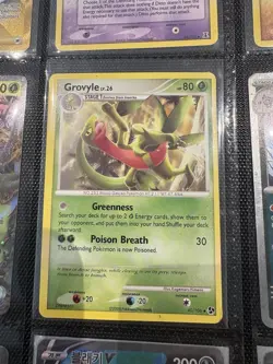 Pokemon TCG Grovyle Card 40/106 2008 Great Encounters Series - Image 1
