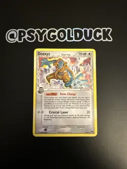 2/17 Deoxys Pokemon TCG Pop Series 4 Card - LP - Image 1