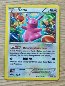 Pokemon Ditto XY40 XY Black Star Promo Holo Card - Image 1