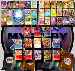 Pokemon MYSTERY Pack 60 MINT Card GOLD BUNDLE(1 FullArt/Vtg+3R+3Holo+ FREE GIFT) - Image 4
