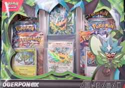 Pokemon TCG Ogerpon ex Premium Collection USED-UNCHECKED-MAYBE CARD MISSING - Image 2