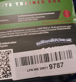 Pokemon TCG Temporal Forces Elite Trainer Box-UNCHECKED-MAYBE CARD MISSING - Image 4