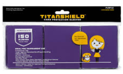 Premium Lavender Japanese Size Card Sleeves Deck Protector TitanShield New - Image 1