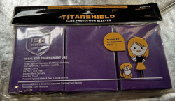 Premium Lavender Japanese Size Card Sleeves Deck Protector TitanShield New - Image 2