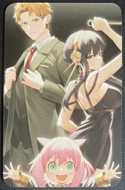 Spy x Family Yor & Anya & Loid Forger Anime Doujin Trading Card v2 - Image 1