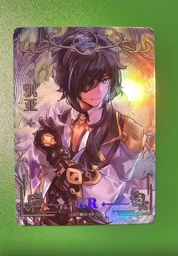 Goddess Story - Kaeya Genshin Impact GS1m04-kr-02 Trading Card waifu - Image 1
