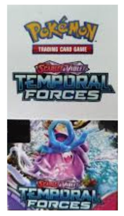 Pokemon TCG Scarlet & Violet Mini Temporal Forces-UNCHECKED-MAYBE CARD MISS-USED - Image 1