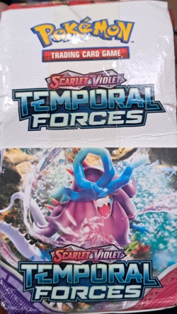 Pokemon TCG Scarlet & Violet Mini Temporal Forces-UNCHECKED-MAYBE CARD MISS-USED - Image 2