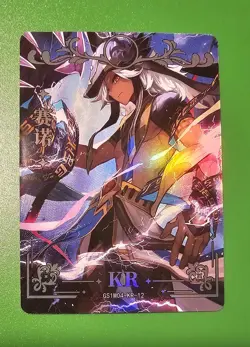 Goddess Story - Cyno Genshin Impact GS1m04-kr-12 Trading Card waifu - Image 1