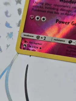 Fairy Type Pokemon Card Sylveon Carbink Sun & Moon TCG Reverse Holo Bundle - Image 4