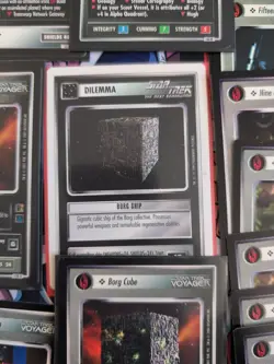 70+ Borg Card Lot Star Trek CCG 1E Voyager First Contact Rare UC C Vintage TCG - Image 2