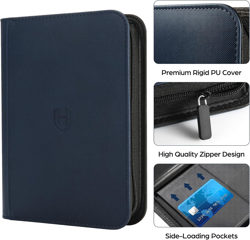 Trading Card Binder 4 Pocket Card Album Folder Holds up to 288 Cards with 36 Sle - Image 2