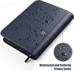 Trading Card Binder 4 Pocket Card Album Folder Holds up to 288 Cards with 36 Sle - Image 4