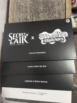 SpongeBob SquarePants Bundle NON Foil Edition, Magic the Gathering, SECRET LAIR - Image 3