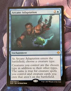 MTG Ixalan Rare ARCANE ADAPTATION NM - Image 1