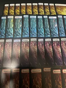 MTG Duskmourn Basic land Foil ×50 DSK Unplayed Magic The Gathering Swamp - Image 3
