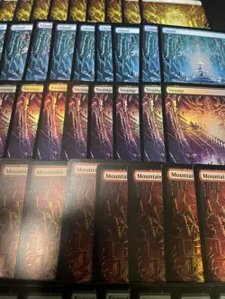 MTG Duskmourn Basic land Foil ×50 DSK Unplayed Magic The Gathering Swamp - Image 4