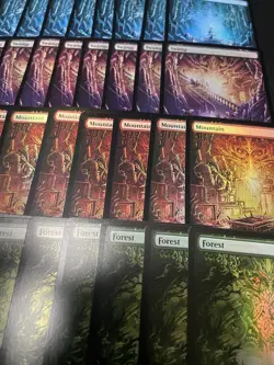 MTG Duskmourn Basic land Foil ×50 DSK Unplayed Magic The Gathering Swamp - Image 5