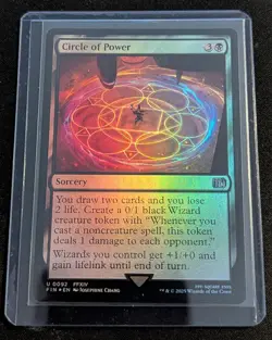 MTG - Circle of Power FOIL - Final Fantasy - Pack Fresh!! - Image 2