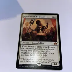 [1x] Recruiter of the Guard Near Mint, English Modern Horizons 3 MTG Magic - Image 1