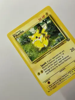 Pikachu 60/64 (MP) Common Jungle Unlimited 1996 Pokemon Card WOTC - Image 3