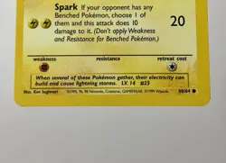 Pikachu 60/64 (MP) Common Jungle Unlimited 1996 Pokemon Card WOTC - Image 5