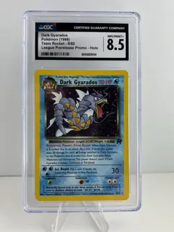 CGC 8.5 Dark Gyarados Prerelease 08/82 Wotc Promo Holo NM/Mint+ Pokemon - Image 1