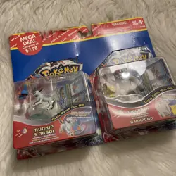 Pokemon Advanced 2 Pack Mudkip Absol Vigoroth Pikachu New In Box - Image 2