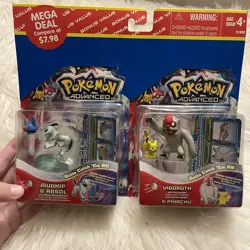 Pokemon Advanced 2 Pack Mudkip Absol Vigoroth Pikachu New In Box - Image 3