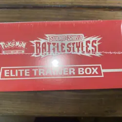 New Pokemon TCG Sword & Shield Battle Styles Elite Trainer Box (Sealed) - Image 2