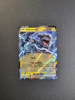 Zekrom Ex 34/86 Pokemon TCG S&V Black Bolt Double Rare Holo NM - Image 2